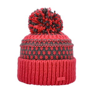 CMP Kids Bobble Knitted Beanie Hat (Corallo)