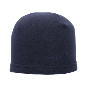 CMP Kids Fleece Beanie Hat (Black Blue)