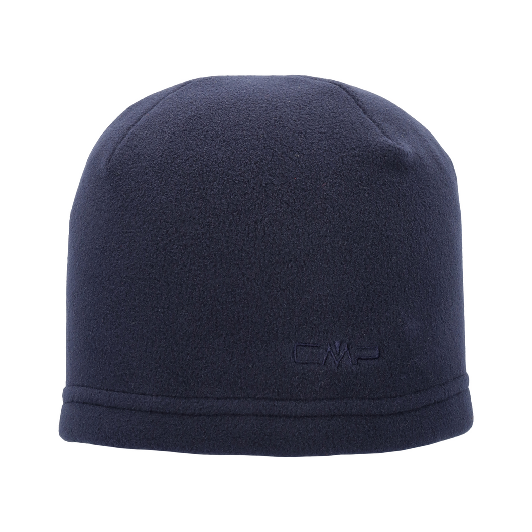 CMP Kids Fleece Beanie Hat (Black Blue)