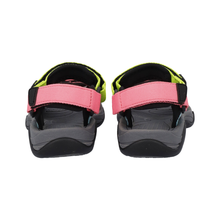 Load image into Gallery viewer, CMP Kids Hamal Vegan Friendly Hiking Sandals (Lagoon/Pink Fluo/Acido)(Sizes EU31-37)
