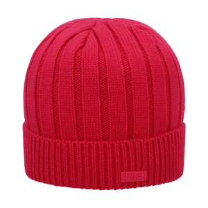 CMP Kids Knitted Beanie Hat (Red Carminio)