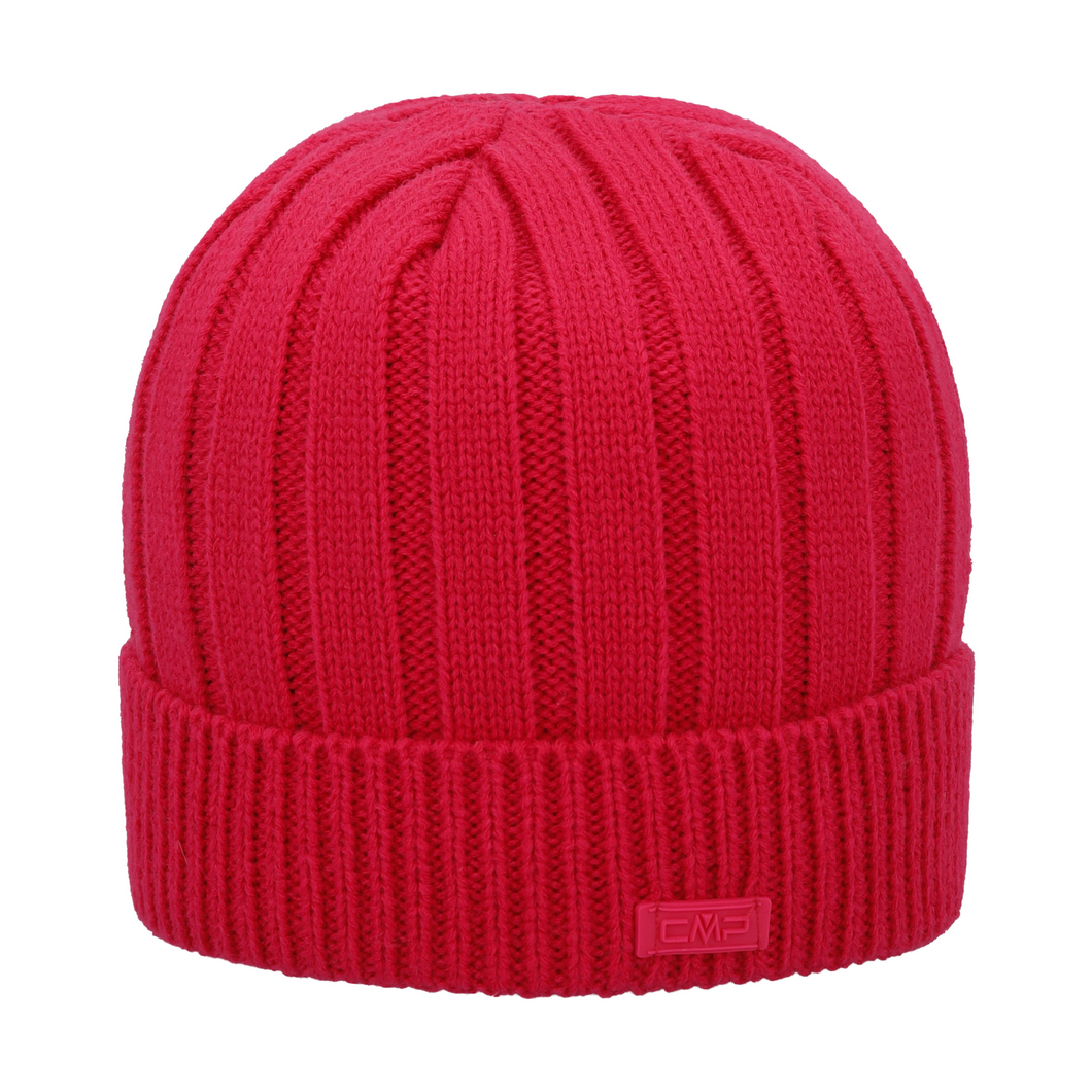 CMP Kids Knitted Beanie Hat (Red Carminio)