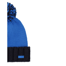 Load image into Gallery viewer, CMP Kids Knitted Bobble Beanie Hat (Royal Blue)

