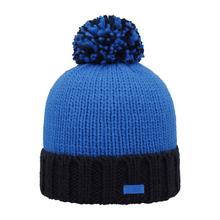 Load image into Gallery viewer, CMP Kids Knitted Bobble Beanie Hat (Royal Blue)
