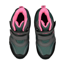 Load image into Gallery viewer, CMP Kids Pyry Vegan Friendly Waterproof Snow Boots (Graphite/Aquamarine)(Size IT25-32)
