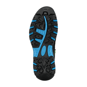 CMP Junior Rigel Trekking Waterproof Mid Trail Boots (Antracite/Yellow Fluo)(Sizes EU38-41)