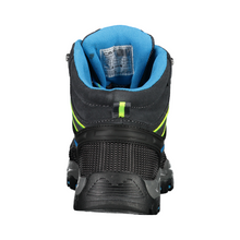 Load image into Gallery viewer, CMP Junior Rigel Trekking Waterproof Mid Trail Boots (Antracite/Yellow Fluo)(Sizes EU38-41)
