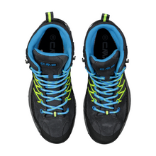 Load image into Gallery viewer, CMP Junior Rigel Trekking Waterproof Mid Trail Boots (Antracite/Yellow Fluo)(Sizes EU38-41)
