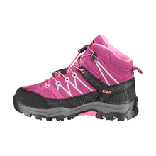 Load image into Gallery viewer, CMP Kids Rigel Waterproof Mid Trail Boots (Berry-Pink Fluo)(Sizes EU28-41)
