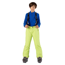 Load image into Gallery viewer, CMP Kids Waterproof Ski Trousers With Suspenders (Apple)
