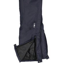 Load image into Gallery viewer, CMP Kids Waterproof Ski Trousers With Suspenders (Black Blue)
