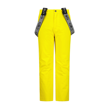Load image into Gallery viewer, CMP Kids Waterproof Ski Trousers With Suspenders (Winter Sun)
