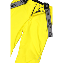 Load image into Gallery viewer, CMP Kids Waterproof Ski Trousers With Suspenders (Winter Sun)
