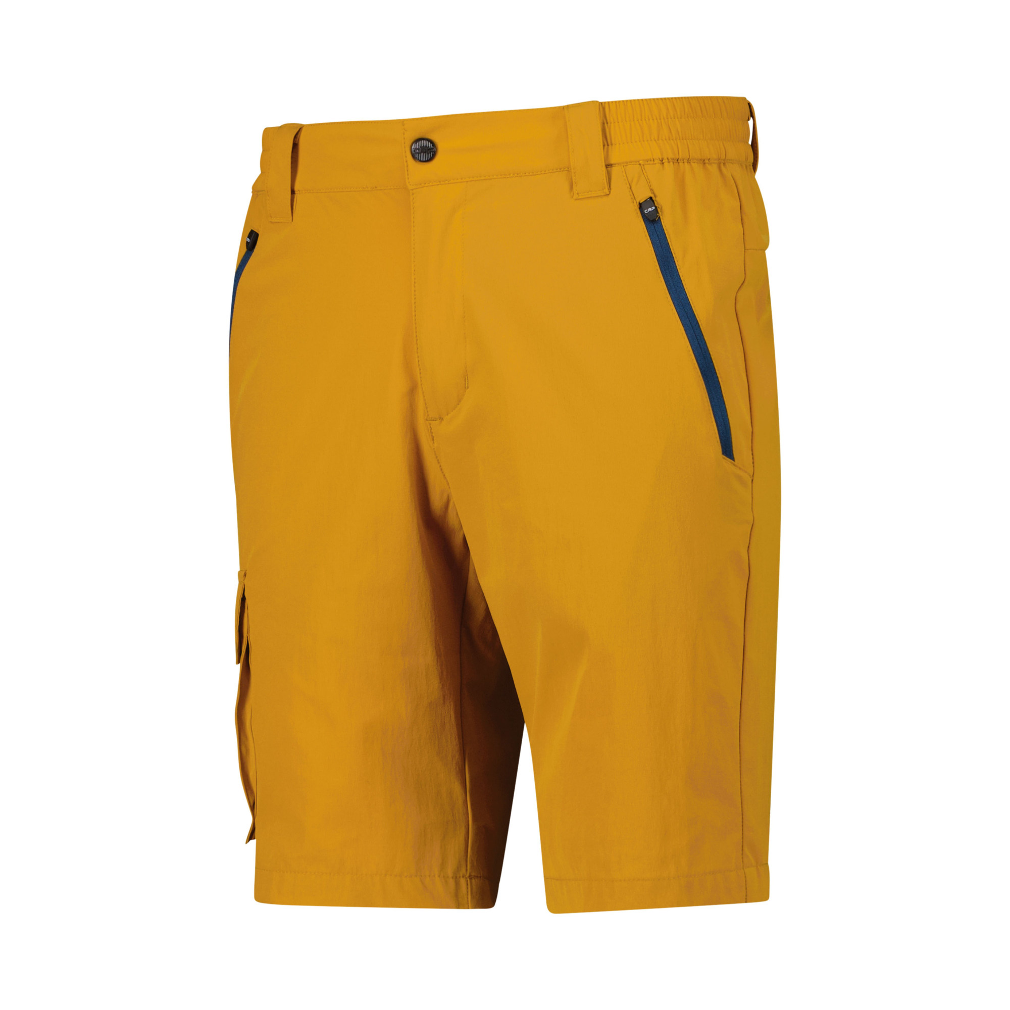 CMP Men's Bermuda Stretch Cargo Shorts (Curcuma)