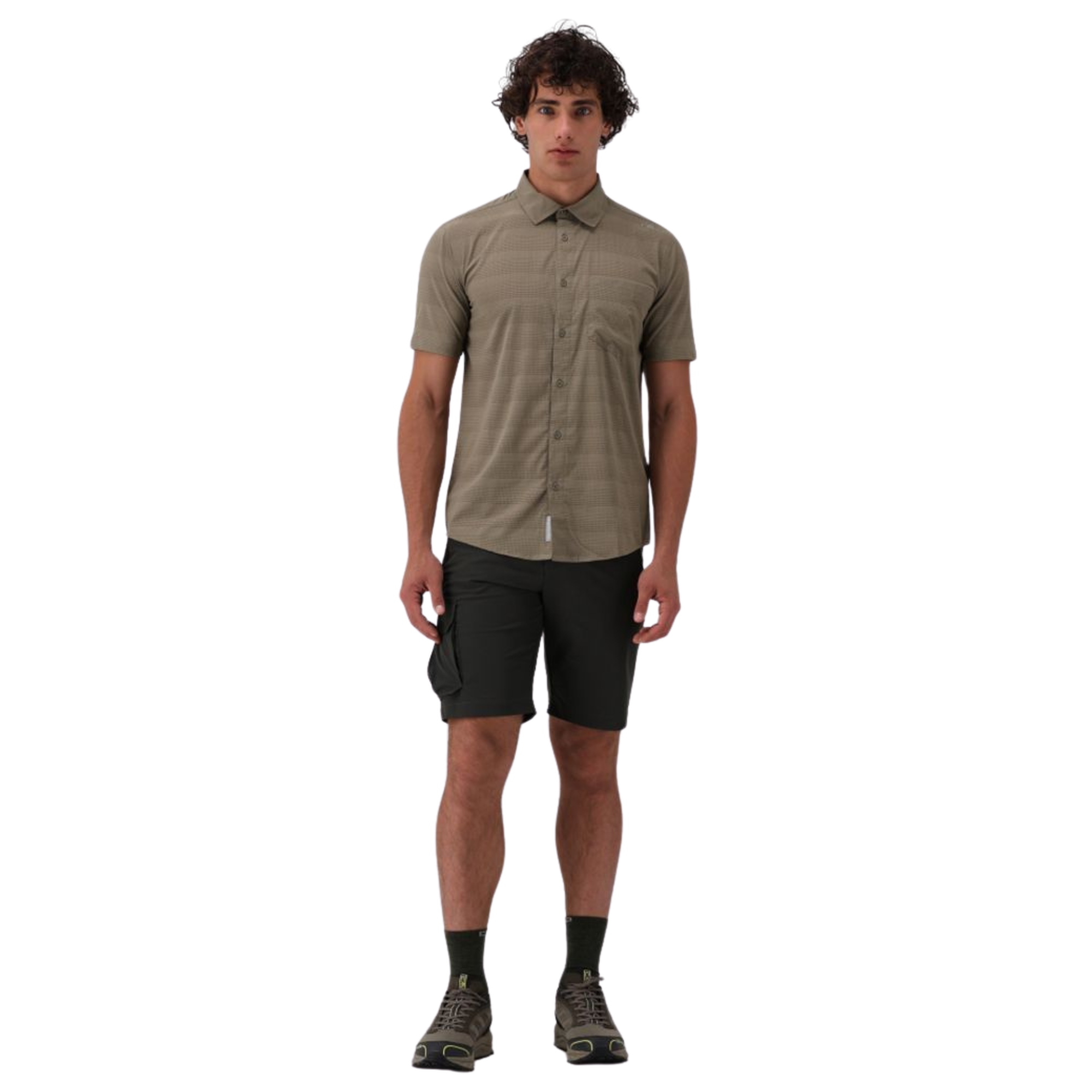 CMP Men's Bermuda Stretch Cargo Shorts (Pine)
