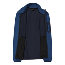 Load image into Gallery viewer, CMP Men&#39;s Jacquard Knit-Tech Full Zip Fleece (Blue/Royal Blue)
