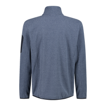 Load image into Gallery viewer, CMP Men&#39;s Jacquard Knit-Tech Full Zip Fleece (Bluestone B.Blue)
