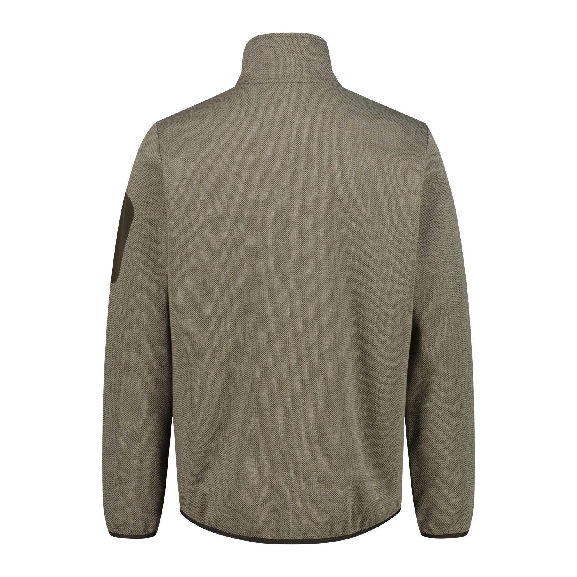 CMP Men's Jacquard Knit-Tech Full Zip Fleece (Sage/Pine)