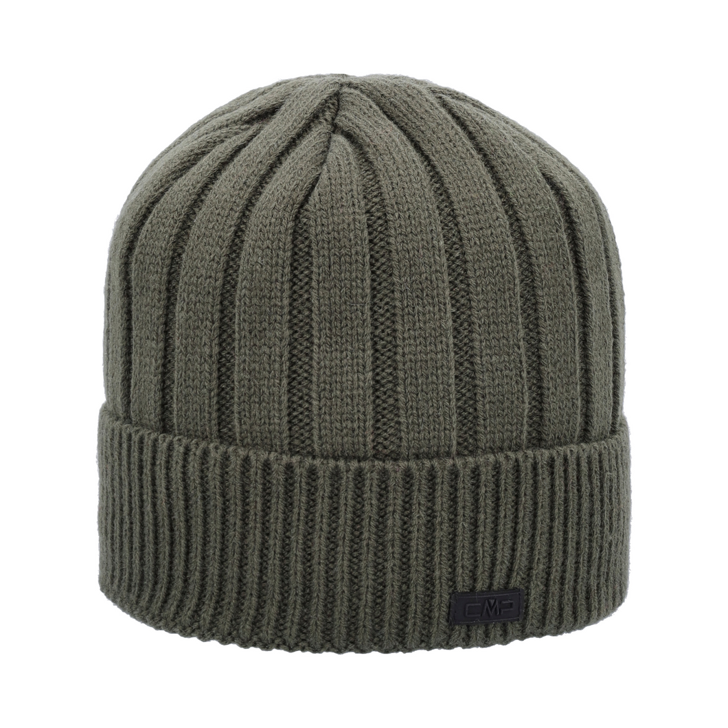 CMP Men's Knitted Fleece Lined Beanie Hat (Forest)