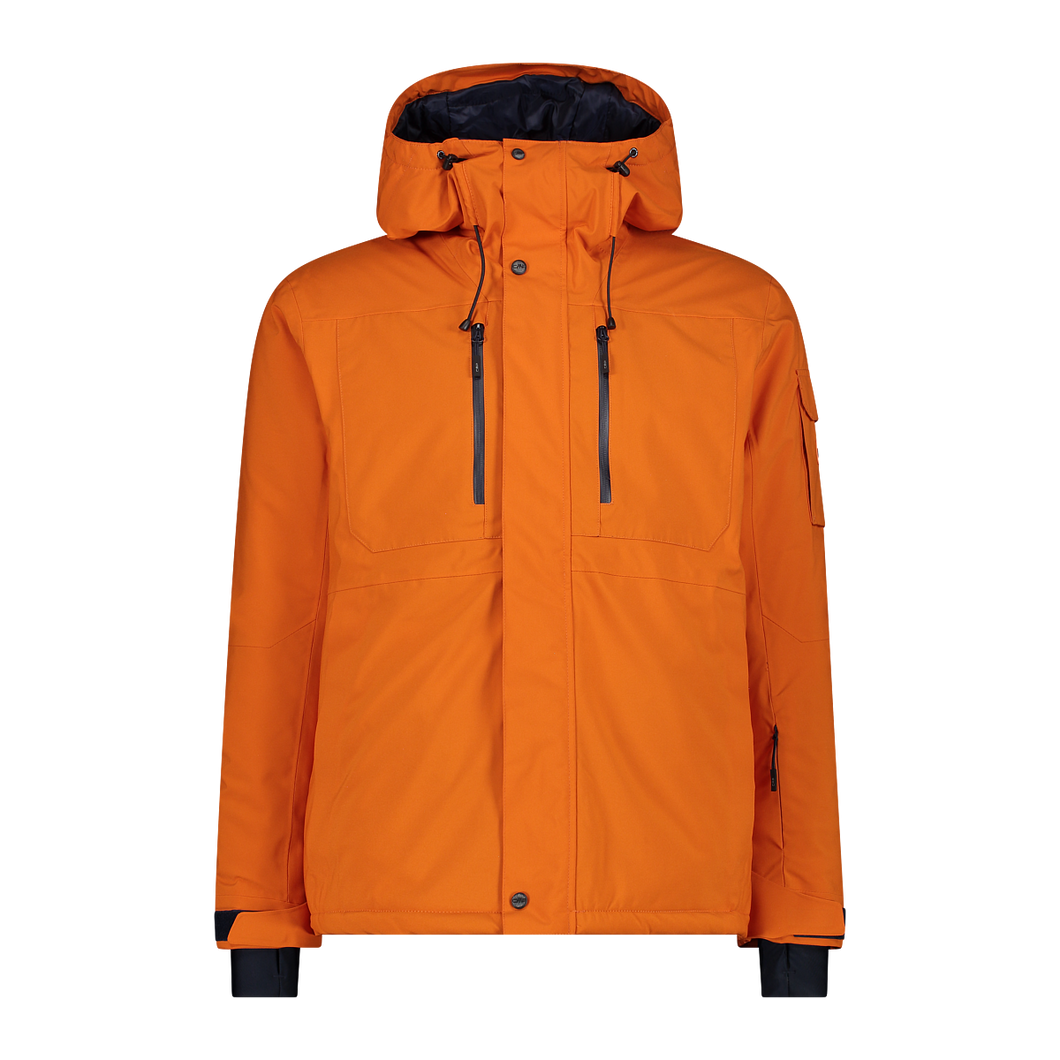 CMP Men's Mechanical Stretch Hooded Waterproof Insulated Ski Jacket (Jaffa)