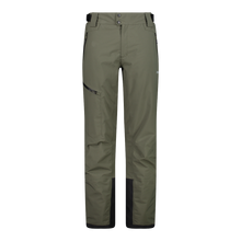 Load image into Gallery viewer, CMP Men&#39;s Mechanical Stretch Waterproof Ski Trousers (Olive)
