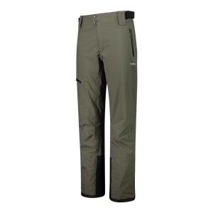 CMP Men's Mechanical Stretch Waterproof Ski Trousers (Olive)