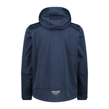 Load image into Gallery viewer, CMP Men&#39;s Melange Full Zip Softshell Hoody (B. Blue Mel/Bluestone)
