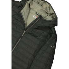 Load image into Gallery viewer, CMP Men's Padded Hooded Insulated Jacket (Pine)

