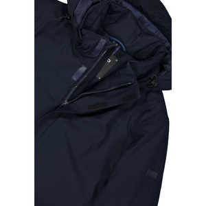 CMP Men's Padded Waterproof Insulated Parka (Black/Blue)