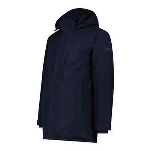 CMP Men's Padded Waterproof Insulated Parka (Black/Blue)
