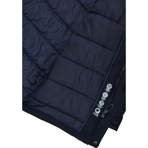 CMP Men's Padded Waterproof Insulated Parka (Black/Blue)
