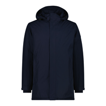 Load image into Gallery viewer, CMP Men&#39;s Padded Waterproof Insulated Parka (Black/Blue)
