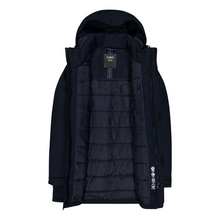 Load image into Gallery viewer, CMP Men&#39;s Padded Waterproof Insulated Parka (Black/Blue)
