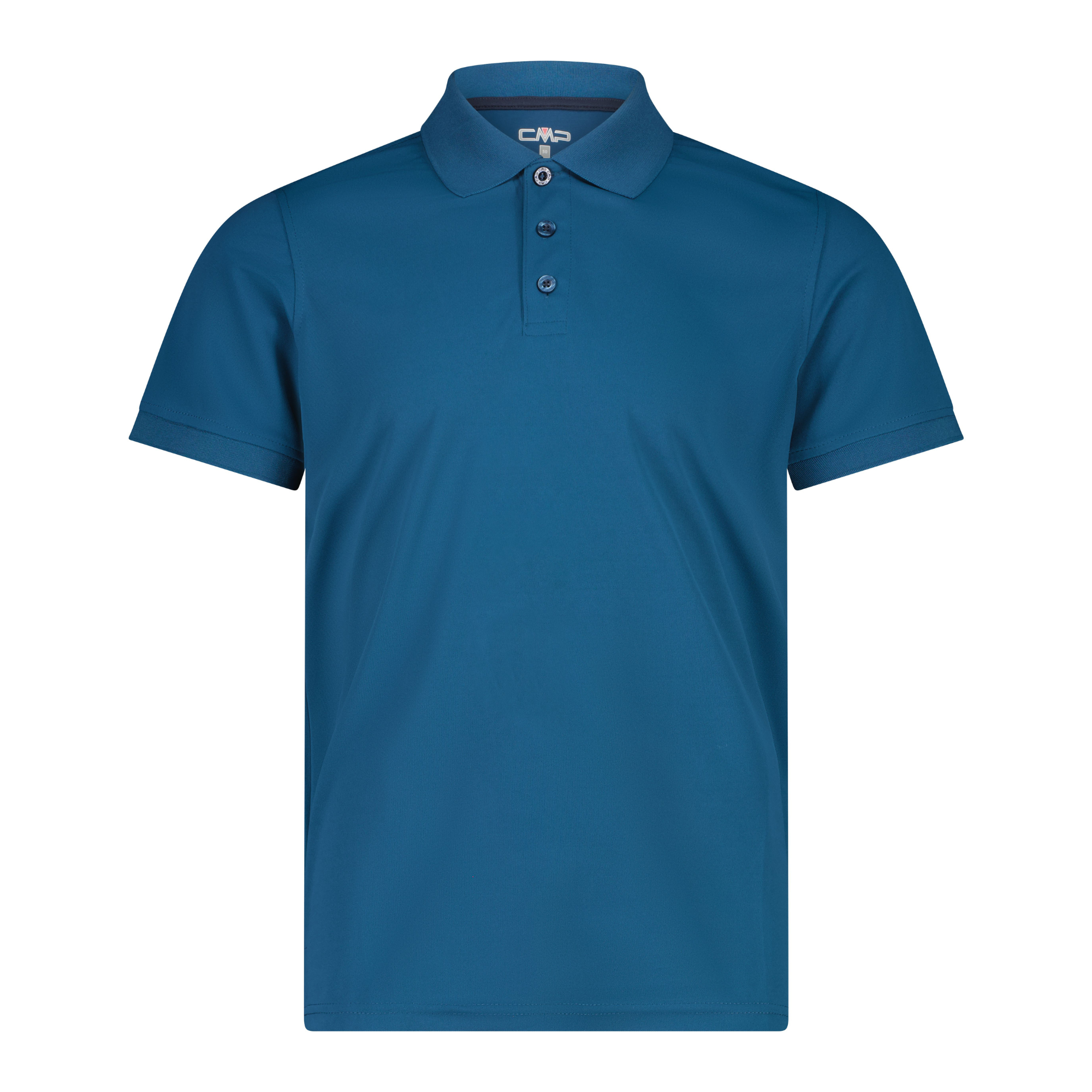 CMP Men's Piquet Short Sleeve Technical Polo Shirt (Petroleum)