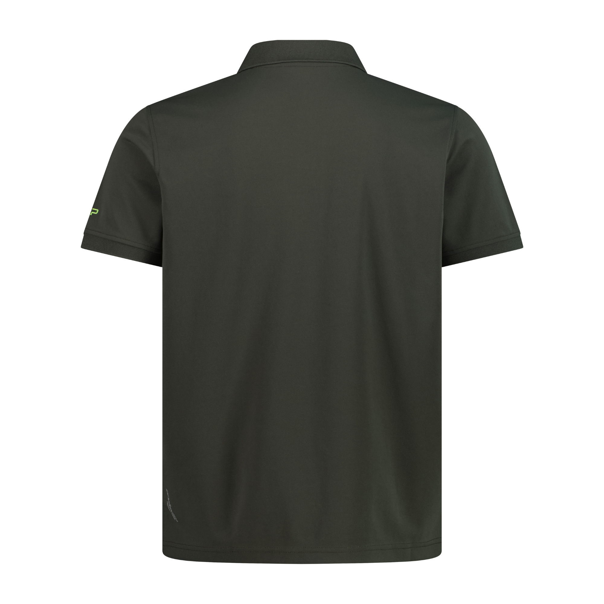 CMP Men's Piquet Short Sleeve Technical Polo Shirt (Pine)