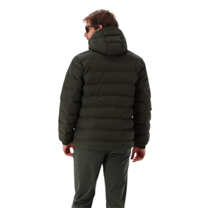CMP Men's Puffy Hooded Waterproof Insulated Jacket (Forest)