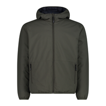 Load image into Gallery viewer, CMP Men&#39;s Reversible Waterproof Insulated Jacket (Forest)
