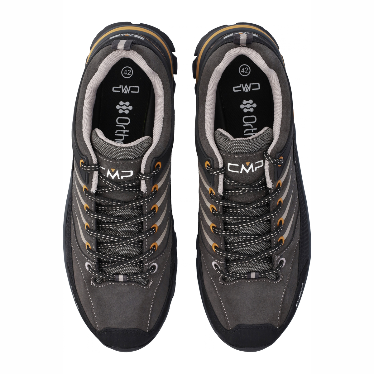 CMP Men's Rigel 2.0 Low Waterproof Trekking Trail Shoes  Chocolate Caramel 01QZ 3Q18247