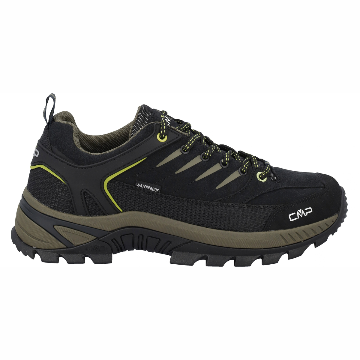 CMP Men's Rigel 2.0 Low Waterproof Trekking Trail Shoes Deep Piombo Cardamom 53UZ 3Q18247