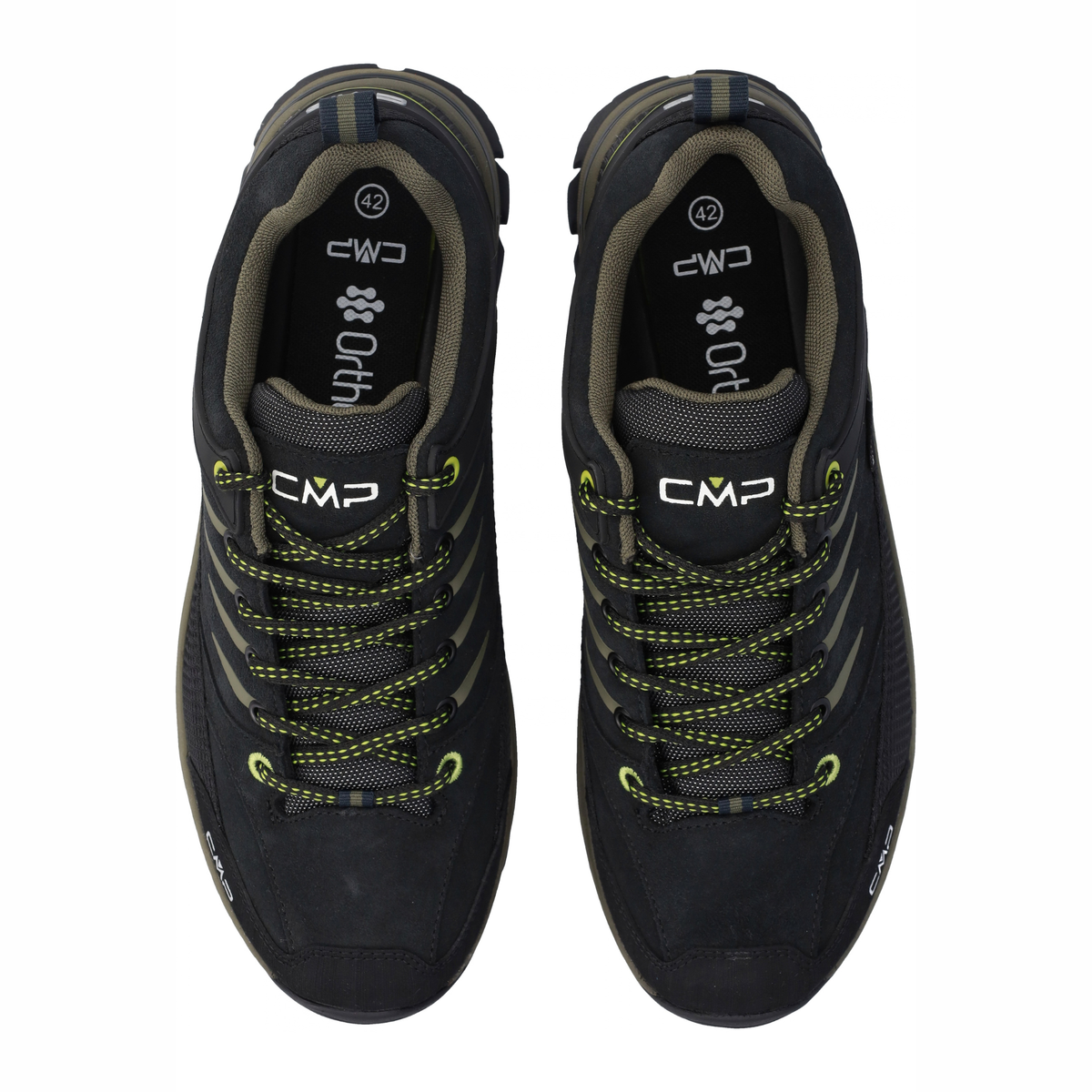 CMP Men's Rigel 2.0 Low Waterproof Trekking Trail Shoes Deep Piombo Cardamom 53UZ 3Q18247
