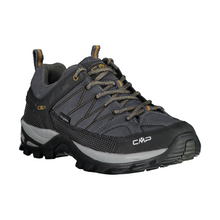 Load image into Gallery viewer, CMP Men&#39;s Rigel Low Trekking Waterproof Trail Shoes (Anthracite/Arabica)
