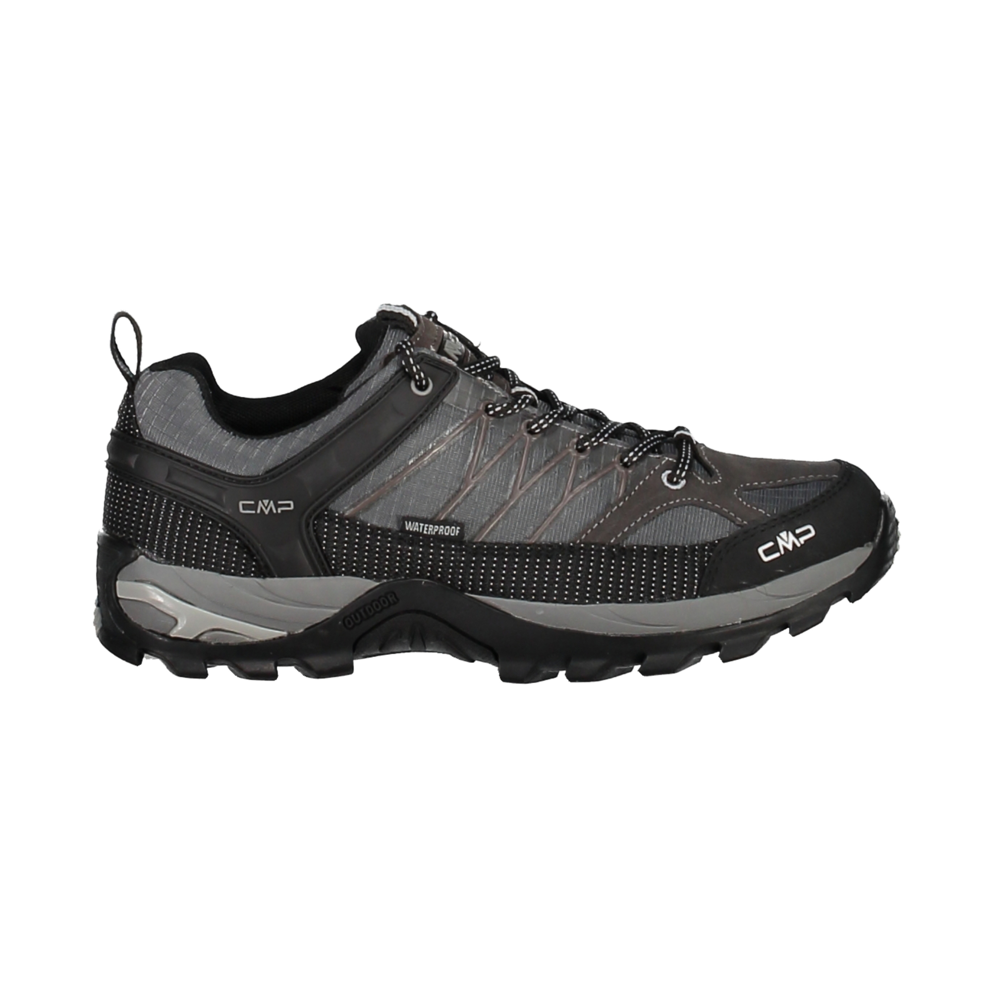 CMP Men's Rigel Low Trekking Waterproof Trail Shoes (Grey