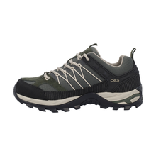 Load image into Gallery viewer, CMP Men's Rigel Low Trekking Waterproof Trail Shoes (Pine/Corda)

