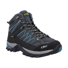 Load image into Gallery viewer, CMP Men&#39;s Rigel Waterproof Mid Trail Boots (Antracite-Deep Lake)
