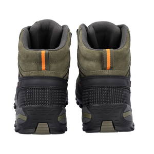 CMP Men's Rigel Waterproof Mid Trail Boots (Olive/Flame)