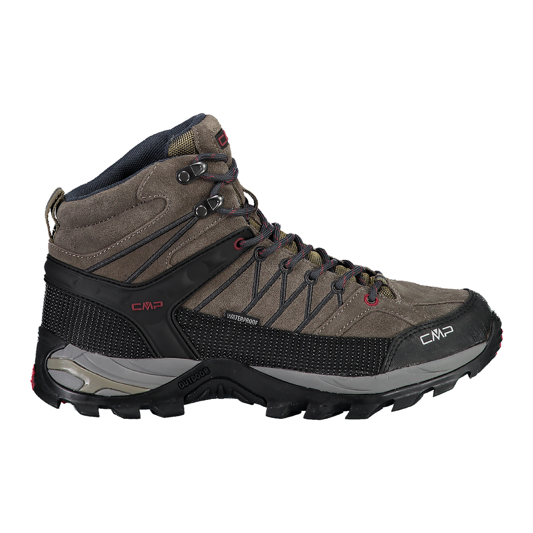 CMP Men's Rigel Waterproof Mid Trail Boots (Torba-Antracite)