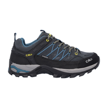 Load image into Gallery viewer, CMP Men&#39;s Rigel Waterproof Trail Shoes (Antracite-Deep Lake)
