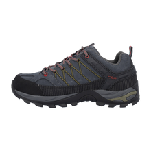 Load image into Gallery viewer, CMP Men&#39;s Rigel Waterproof Trail Shoes (Titanio/Chili)
