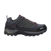 Load image into Gallery viewer, CMP Men&#39;s Rigel Waterproof Trail Shoes (Titanio/Chili)
