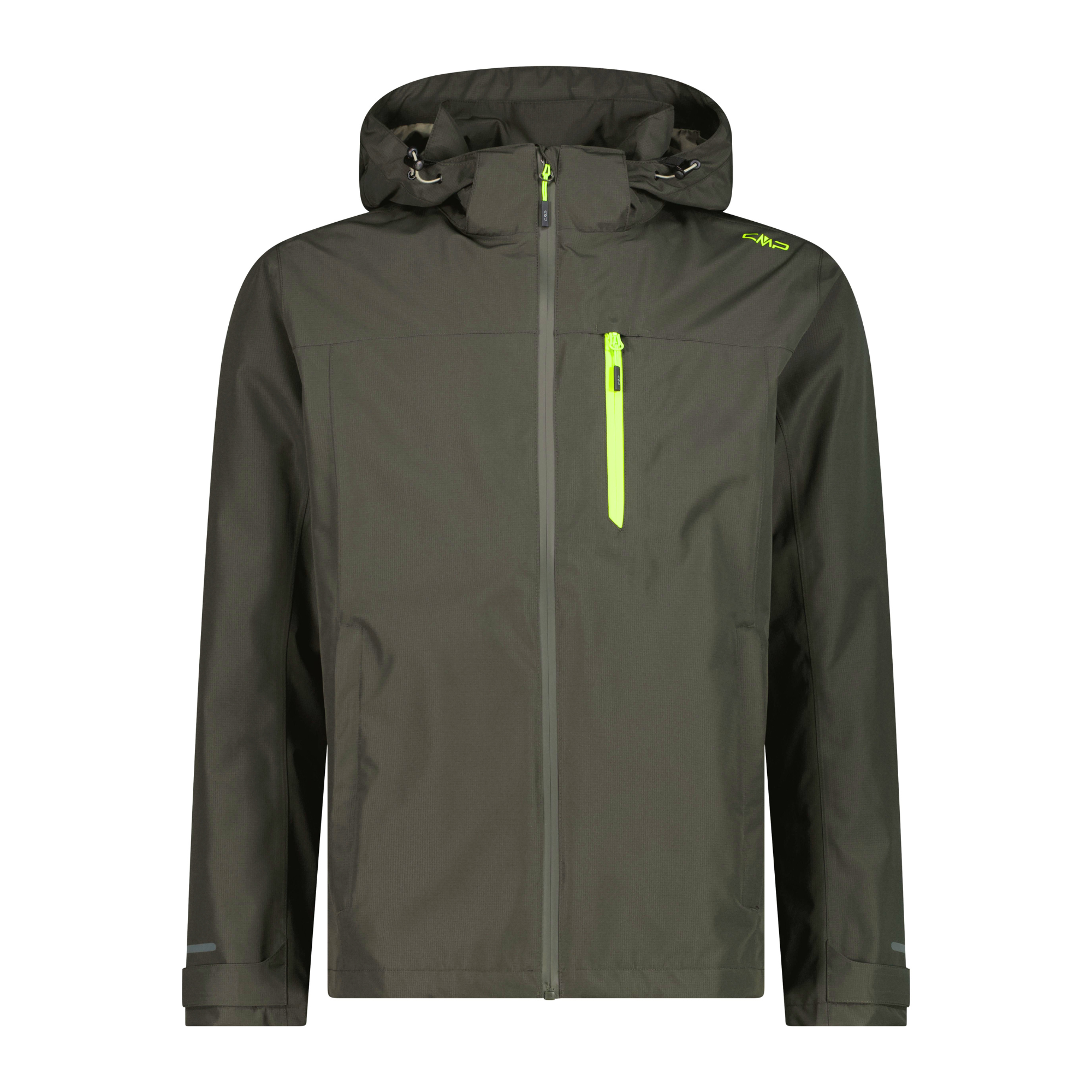 CMP Men's Ripstop Waterproof Jacket (Pine)